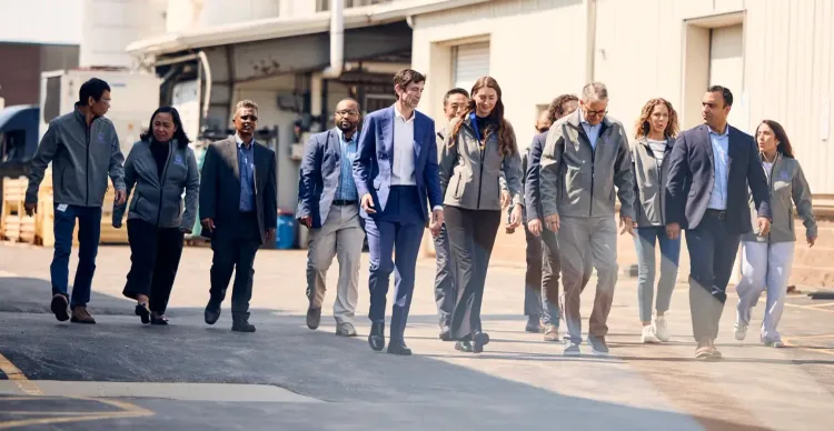 Aether team on the GTI Energy campus